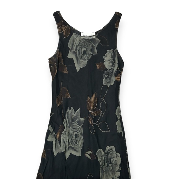 Bloomingdale’s Long Silk Floral Formal Dress Size Women’s Size Small - Picture 3 of 10